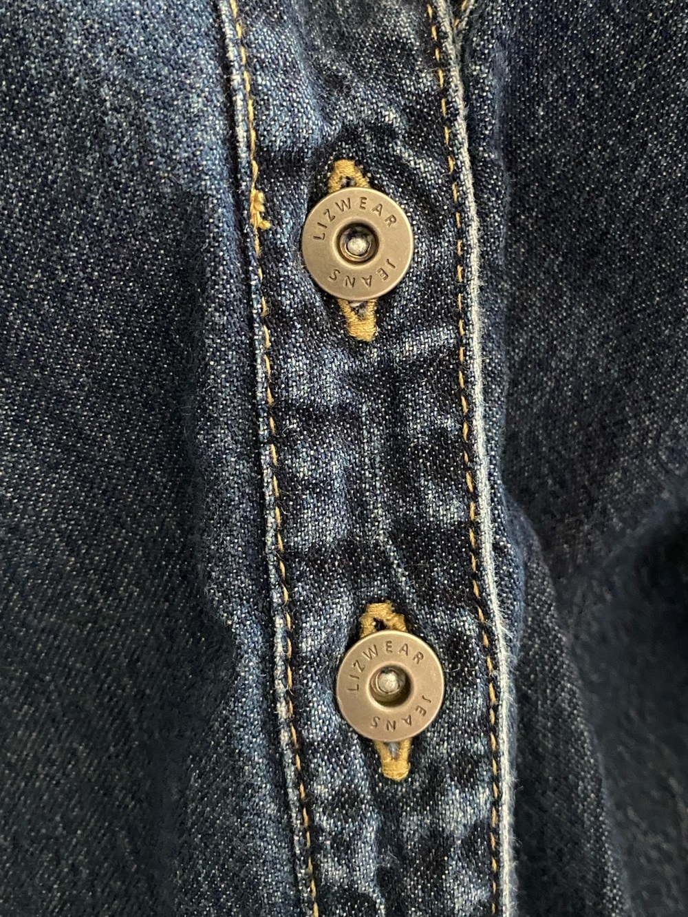 Vintage Liz Claiborne Denim Dress - Picture 5 of 6